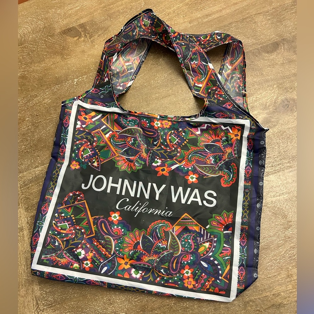 Johnny was tote bag